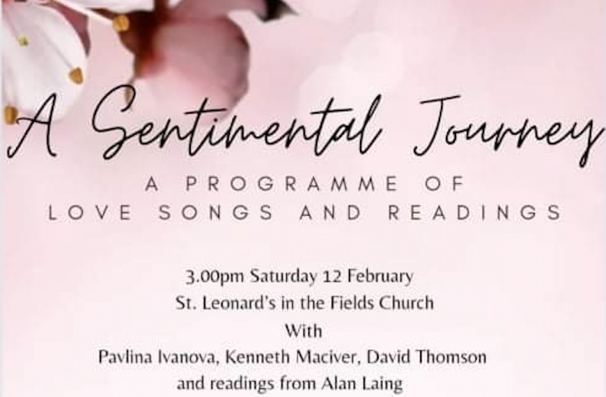 A Sentimental Journey…